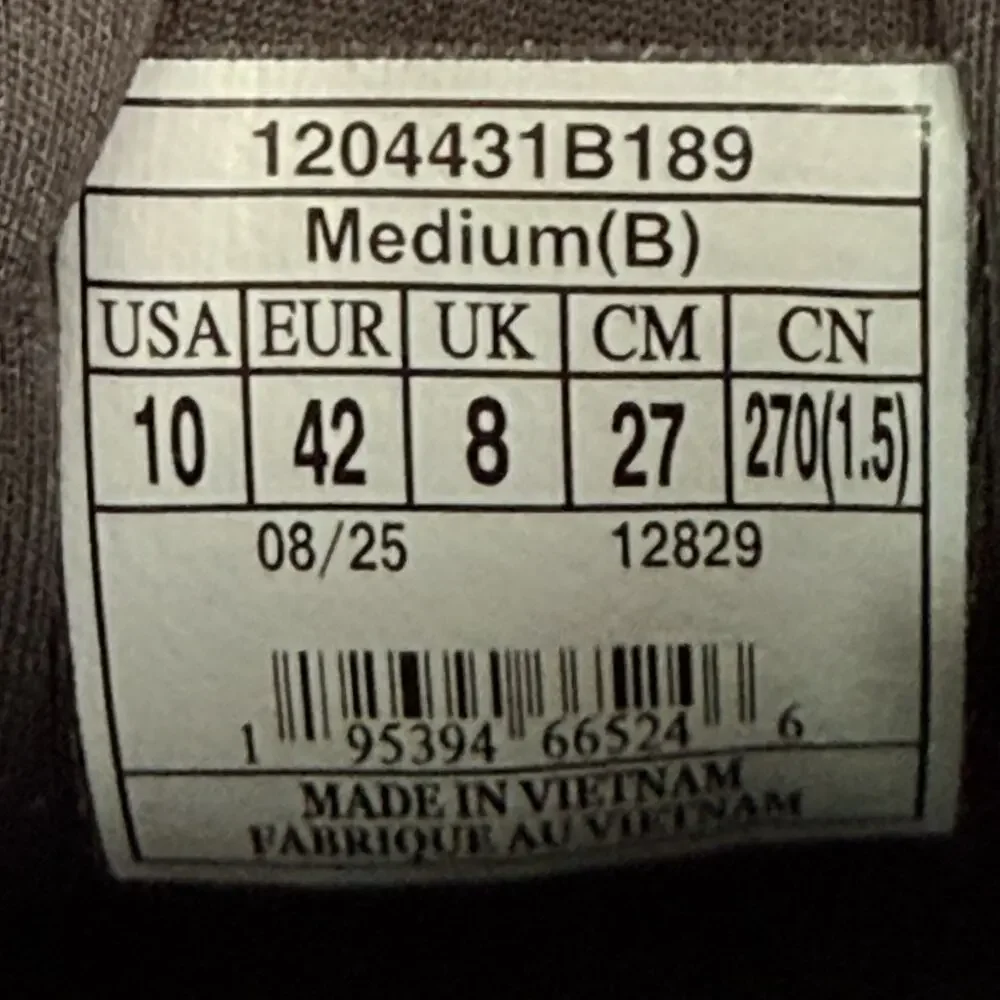 Brooks Adrenaline 25 GTS Women’s Size 10 White Black Running Shoes 1204431B